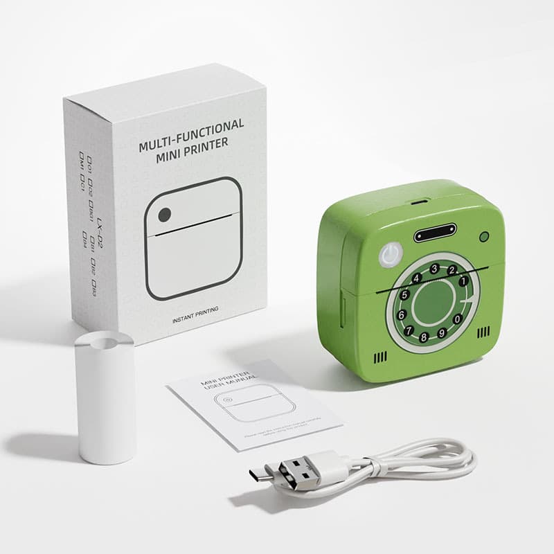 New Hot Selling Cross-Border Mini Thermal Label Printer M1 Phone Version Inkless Portable Print Photos Mobile