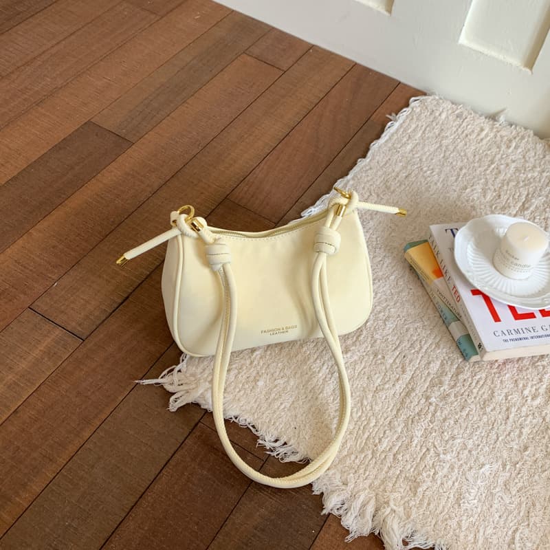 Trendy Fresh Women's Bag Textured Shoulder Bag 2026 Casual Sweet Crossbody Bag Aesthetic Popular Shoulder Bag