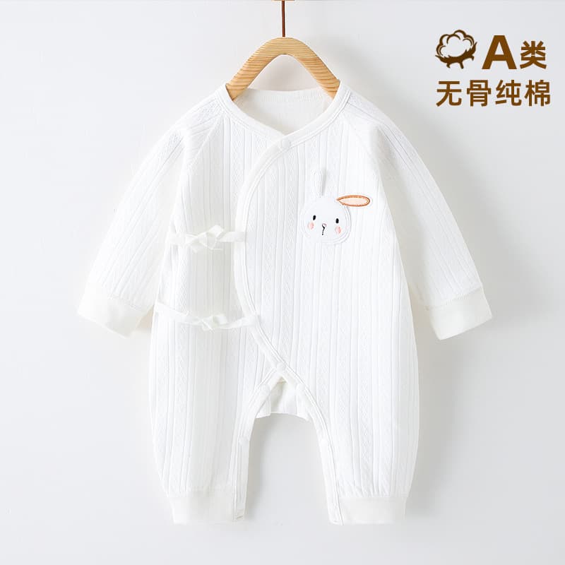 Baby Cotton Bodysuit Newborn Romper Spring and Autumn Sleepwear