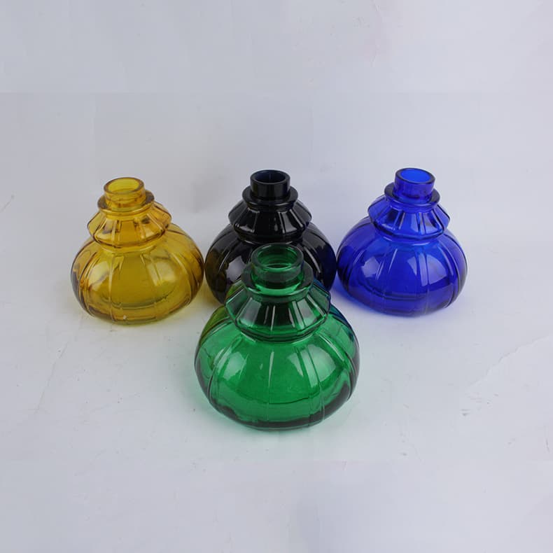Cross-Border Source Factory Wholesale Arabic Hookah Base Hookah Pot Medium Base Vase Hookah Accessories Multiple Colors