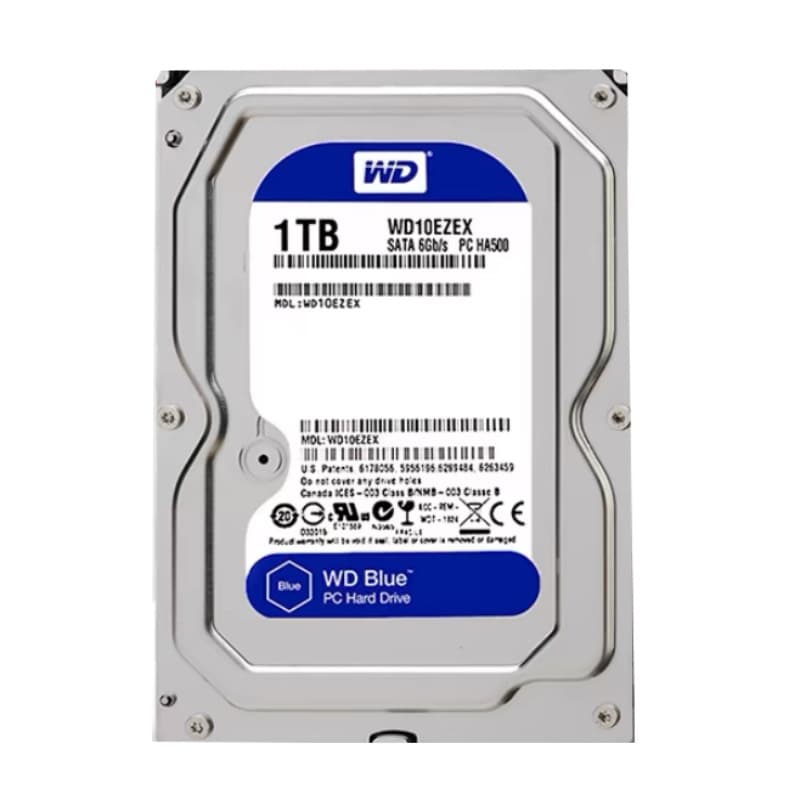 Western Digital 1TB 2TB 3TB 4TB 6TB Mechanical Hard Drive for Desktop PC Gaming Blue SATA Serial ATA Surveillance Hard Disk