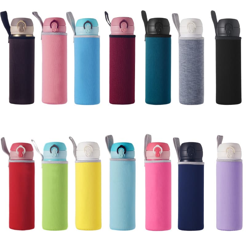 Wholesale Stock Creative Thermal Cup Sleeve, Cup Protector, Glass Water Cup Sleeve, Neoprene Sleeve Printable with LOGO