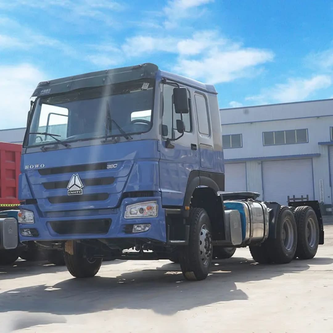 Factory Direct Supply Export Used Sinotruk HOWO 6x4 Tractor Refurbished HOWO 10-wheel 371HP Tractor