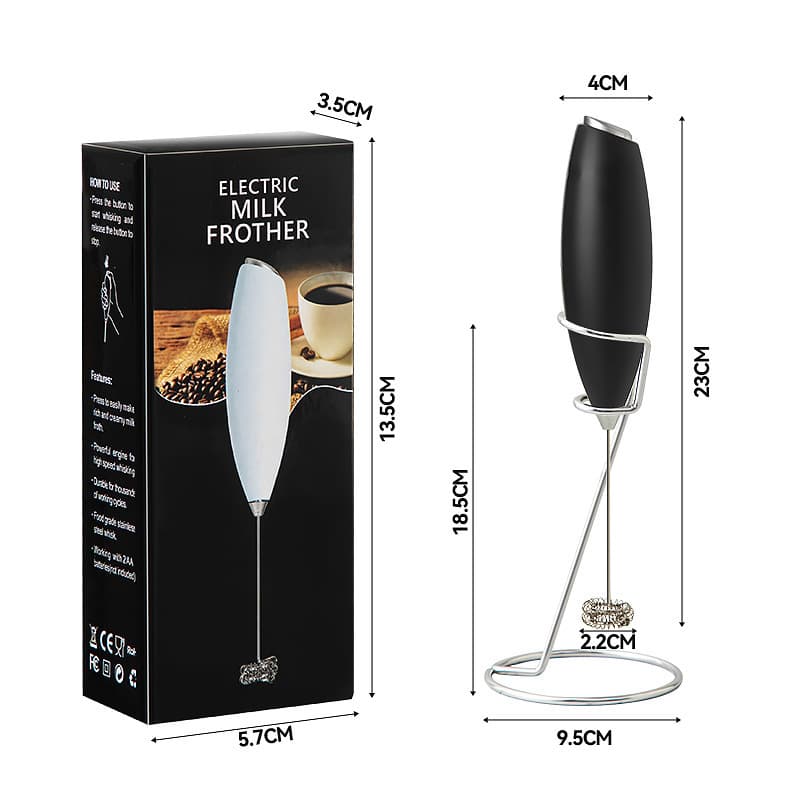 Mini Milk Frother Handheld Egg Beater Milk Frothing Stick Coffee Frother Multifunctional Home Milk Stirrer