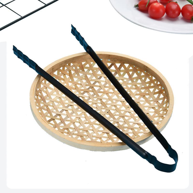 Carbon Tongs Bread Clip BBQ Food Tongs Multi-Function Kitchen Household Food Clip Carbon Tongs Food Pliers BBQ Tools