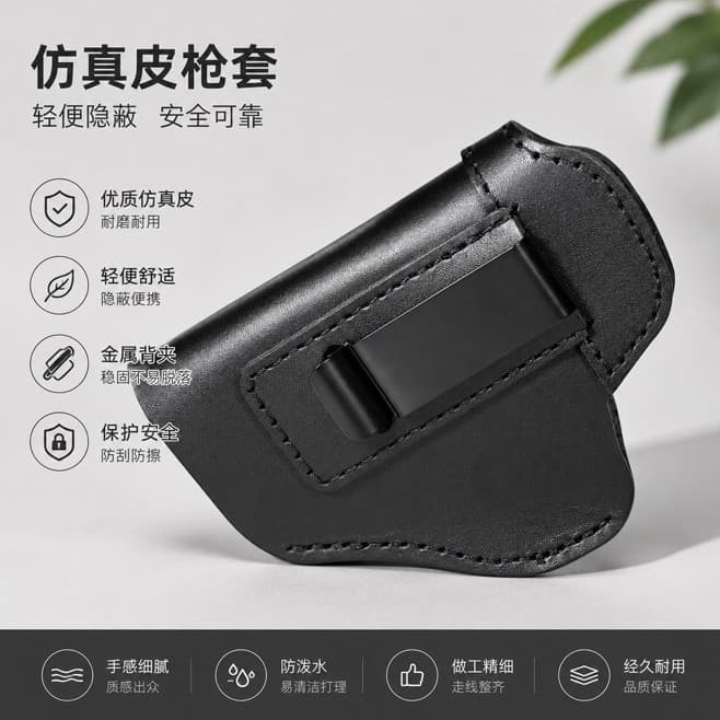 Manba Outdoor Holster Glock G17 Tactical Holster Portable Training Props Gun Bag Invisible Quick Draw Holster
