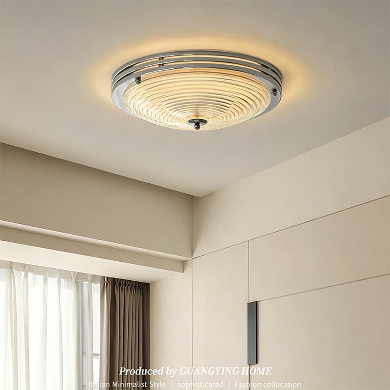 2026 New Bauhaus Bedroom Ceiling Light, Vintage High-End Minimalist Luxury, Suitable for Study and Master Bedroom, Zhongshan Lighting Fixtures