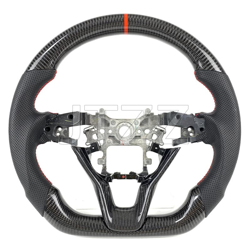 Carbon Fiber Steering Wheel Upgrade for Honda 10th Gen Accord Odyssey 2018 2019-2023