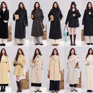 Nanyou Autumn/Winter New Double-Sided Wool Cashmere Coat Women's Mid-Length Outerwear Brand Women's Clothing Wholesale