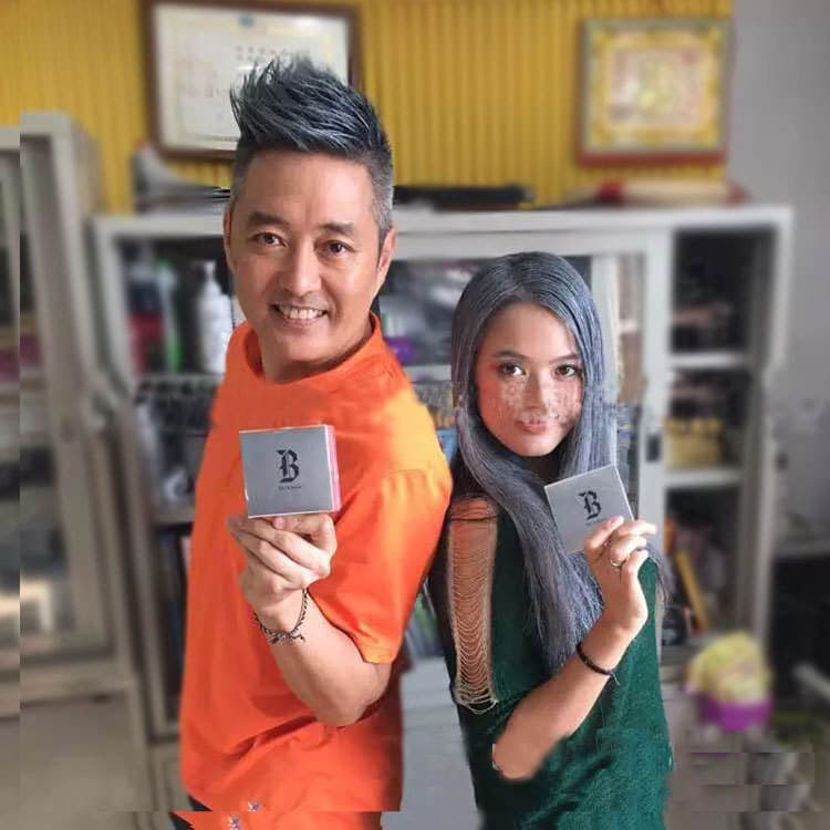 Xuangu Grandma Gray Hair Clay Men's Shaping Colored Wax Silver Gray Styling Moisturizing Gel Wholesale