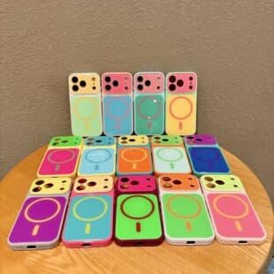 Dopamine Contrast Color Instant Change Case for Apple 17 Pro Max, iPhone 16 Pro Full Coverage 14/15 Magnetic