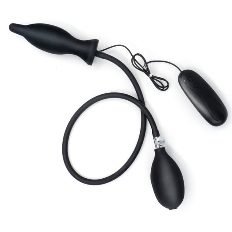 Portable Inflatable Anal Plug Adult Products Wholesale Detachable Liquid Silicone Anal Dilator Butt Plug