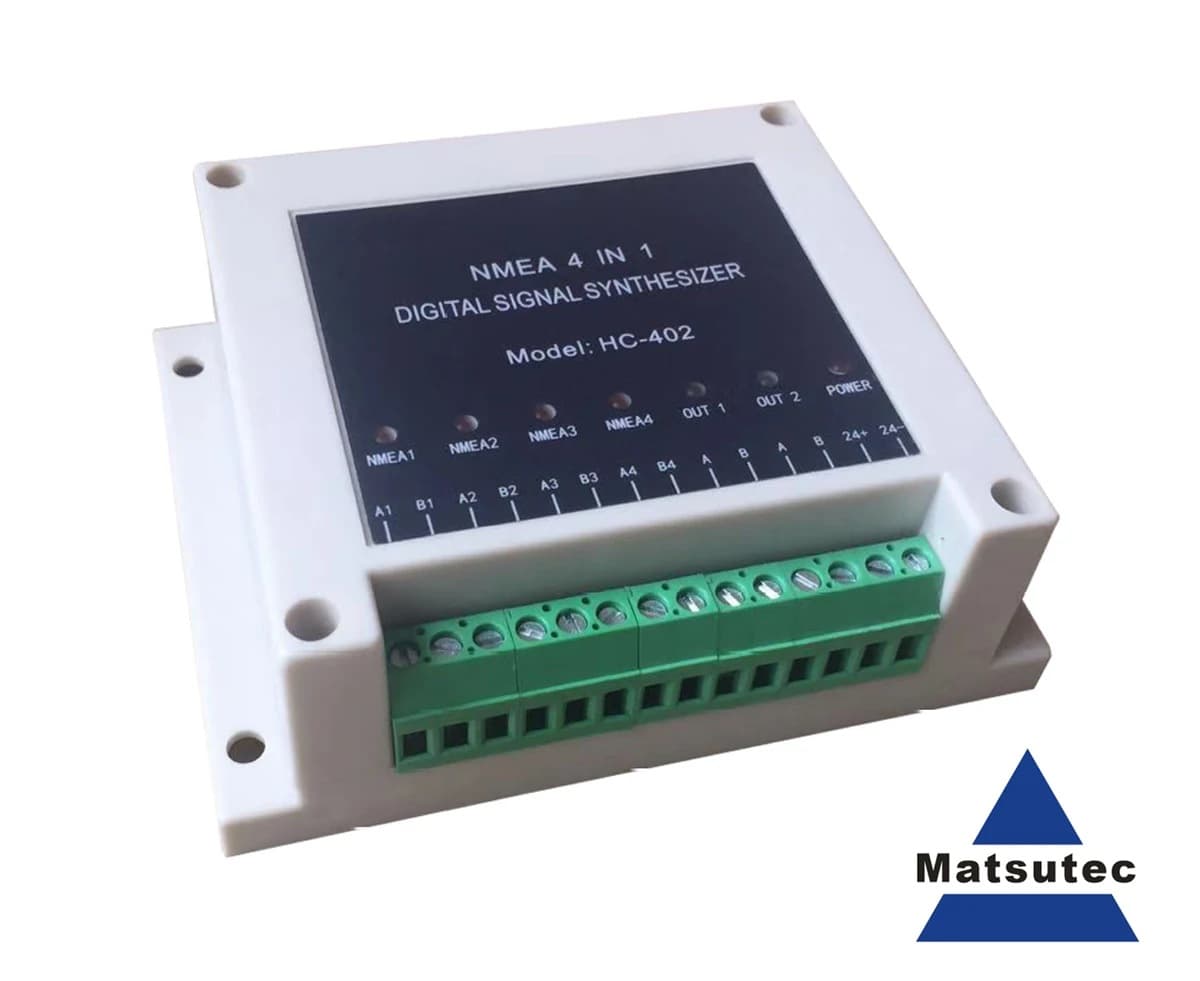 NMEA Digital Signal Synthesizer 4-in-1, Input 4-Channel NMEA0183, Output 1-Channel NMEA0183