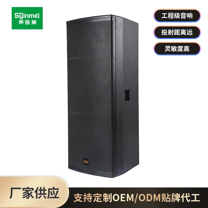 SYM625 Passive Dual 15-Inch Speaker KTV Audio System Set for Bar, Stage, Conference Room, Party Room