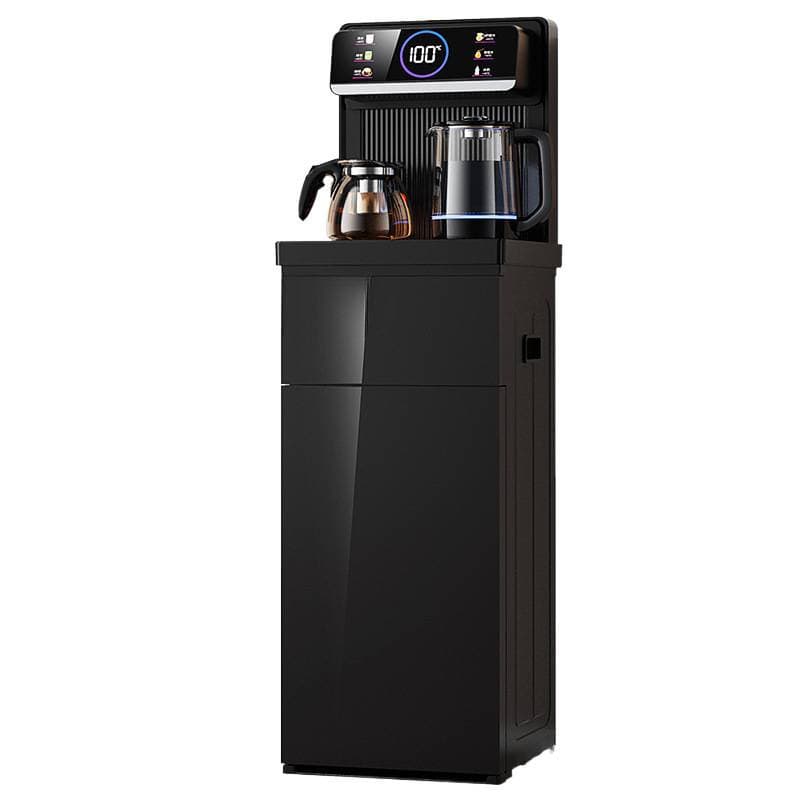 Smart Voice Tea Bar Machine for Home Use, Vertical Water Bucket Placement, Multi-Function Fully Automatic Bottled Water Dispenser, SAST