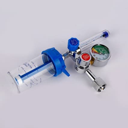 Supply of export-type oxygen inhalers (buoy type), medical gauges, oxygen pressure regulators, and oxygen meters.