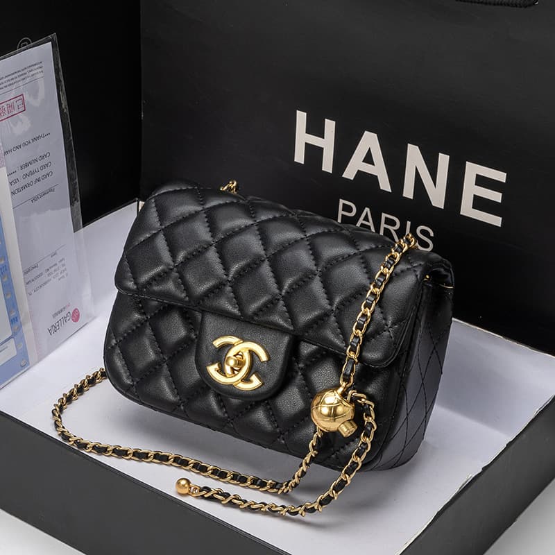 Square Quilted Chain Bag Women 2026 New Trendy Shoulder Bag Fashion Chanel-Style Diamond Quilted Crossbody Bag