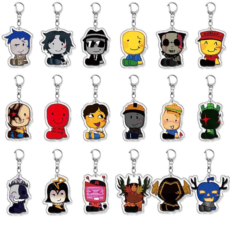 Abandoned Visitor forsaken roblox game peripheral acrylic keychain Abandoned Visitor