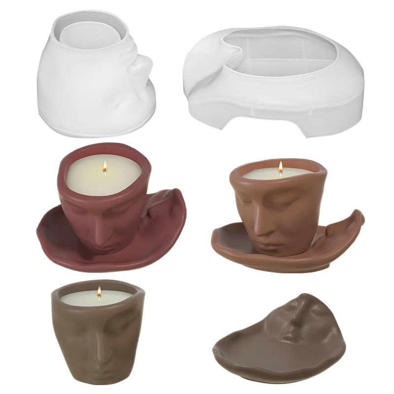 Daily Use Kitchen Dining Utensils / Cake Molds - Heart-shaped, Square, Round Designs