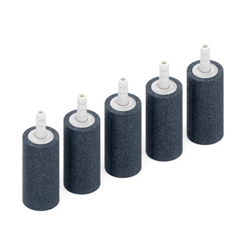 Aquarium Bubble Stone Sandstone Oxygen Pump Cylindrical Air Stone for Fish Tank