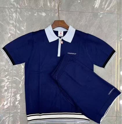 CASABLANCA Camisa de manga corta con pantalones de punto