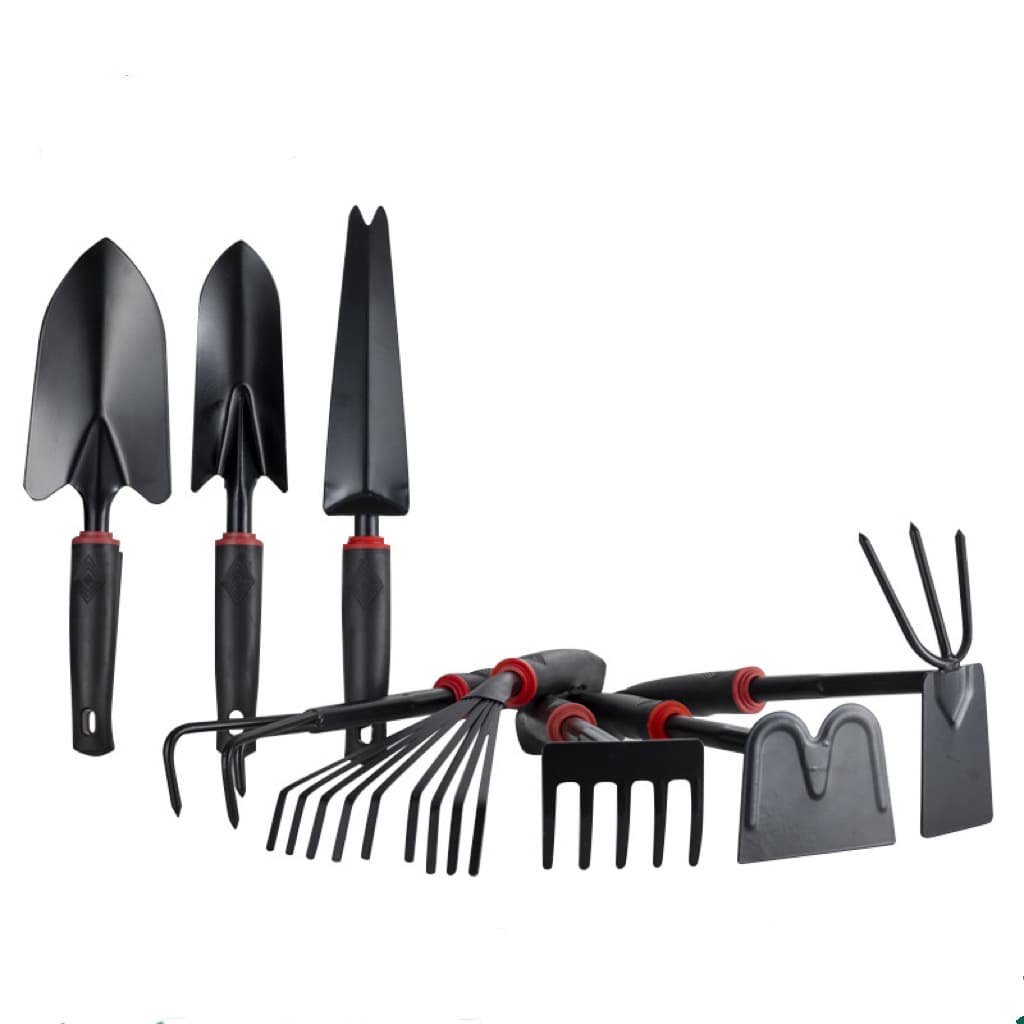 Home Use Gardening Tool Set Vegetable Planting Flower Care Succulent Plant Shovel Beachcombing Iron Shovel Iron Hoe Mini