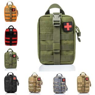 Tactical Medical Bag Accessory Bag Camouflage Multifunctional Outdoor Climbing Rescue Waist Pack First Aid Kit