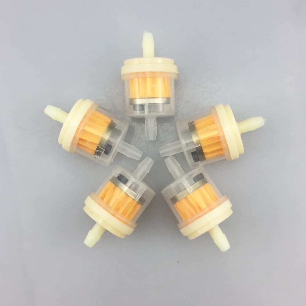 Motorcycle Fuel Filter Oil Cup Gasoline Filter Plastic with Magnet for Off-Road Motorcycle Modification