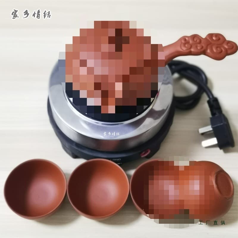 Northwest Canned Tea Set - Retro Style Electric Tea Boiler from Gansu with Fairness Cup
