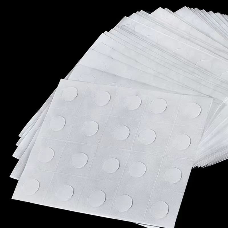 Wholesale Residue-Free Dot Adhesive, Round Double-Sided Tape for Balloons, Wall-Safe Transparent Dot Stickers