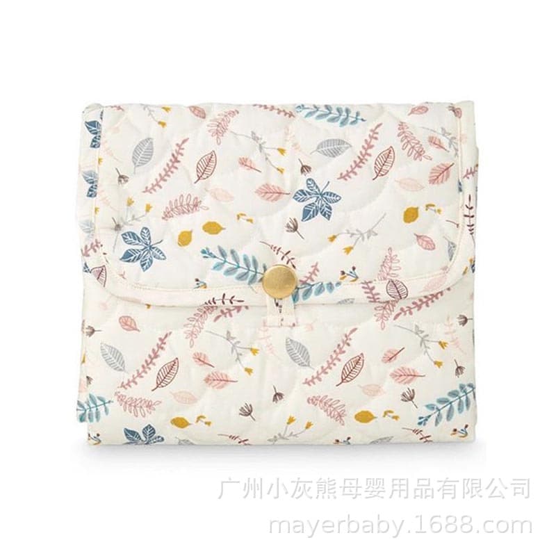 Best-selling Shell Pattern Waterproof Changing Pad Mattress Diaper Changing Pad Portable Foldable Pad for Home Travel Fresh