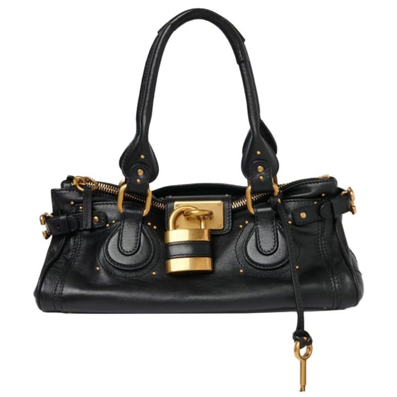 Cross-Border New Trendy Fashion Handbag Shoulder Bag Underarm Bag Vintage Distressed Rivet Lock Bag Trendy Women's Bag