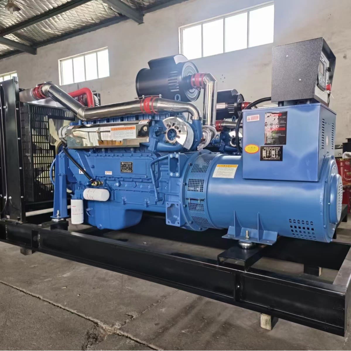 200KW generator set emergency backup diesel generator 200kw farm hotel power station high power