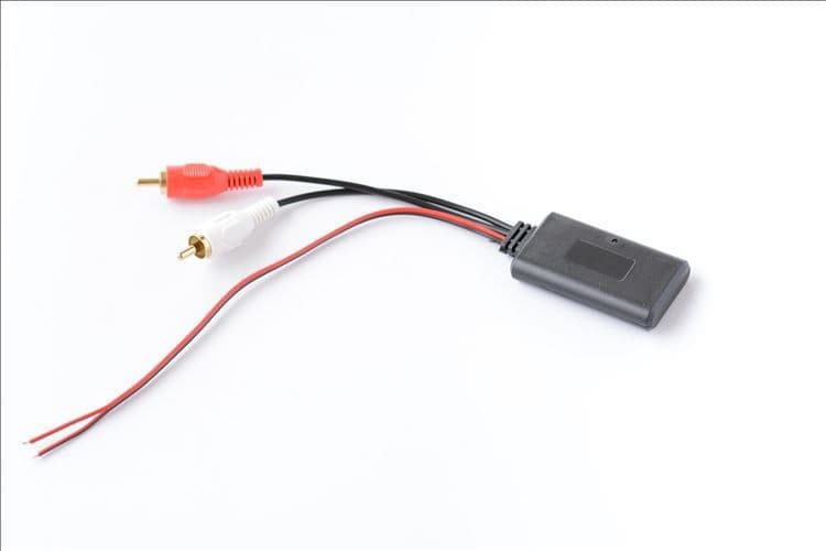 Universal Car 2RCA Male Bluetooth Audio Cable RCA Bluetooth AUX Audio Cable