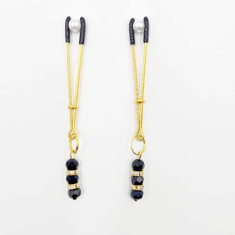 National teasing comparison price WILDTOY Paradise SM black diamond long clip sexy breasts can be made with accessories as required