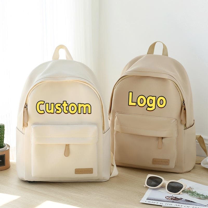Backpack Simple Travel Backpack Women's Casual Japanese Junior High School Student High School College Student Bag Factory Customized Logo