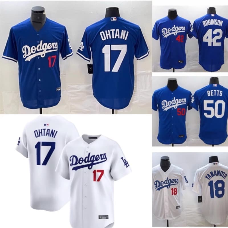 Cross-Border Baseball Jersey Dodgers Los Angeles Baseball Jersey Cardigan
