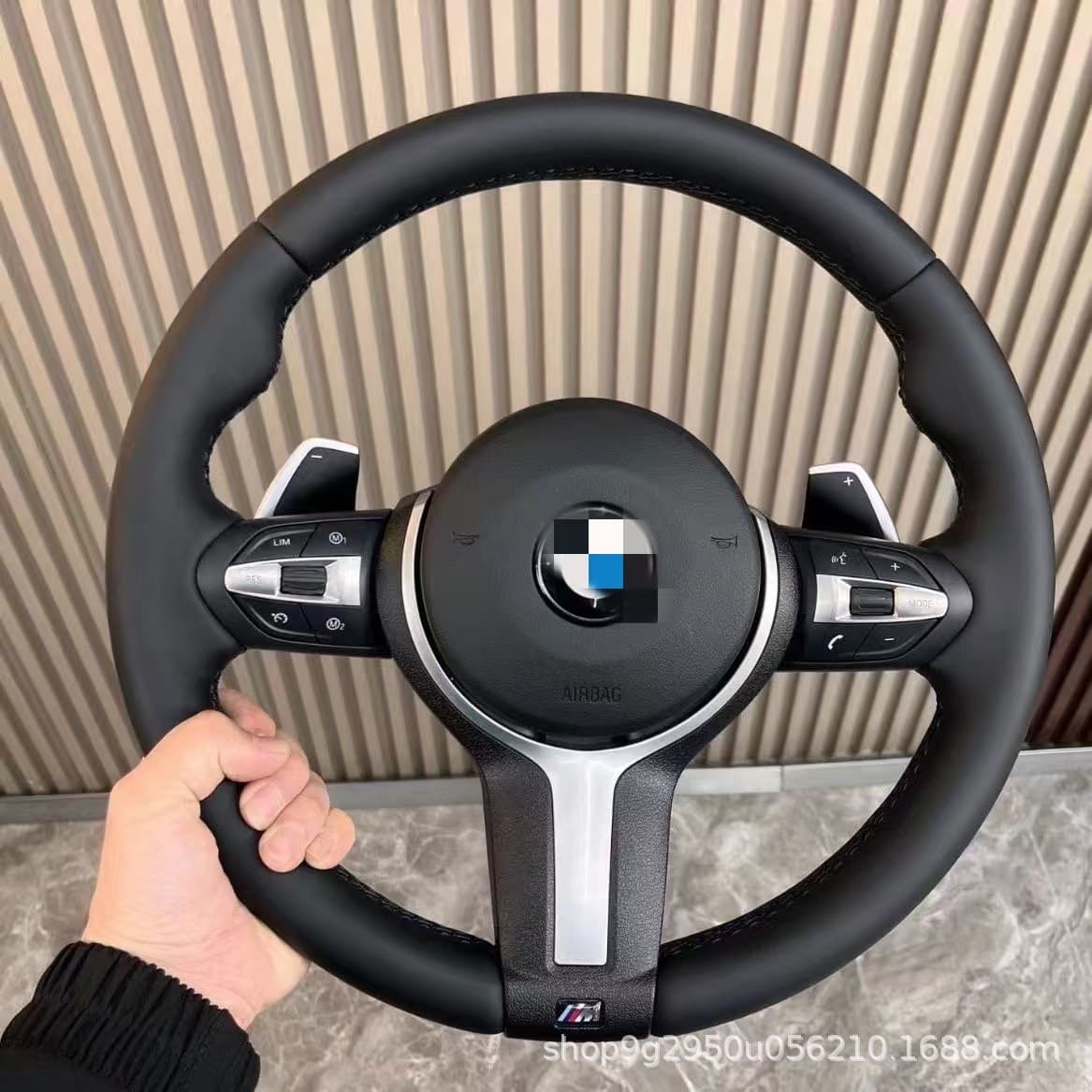 Compatible with BMW 1/2/3/4/5/6/7 Series X1 X2 X3 X4 X5 X6 Modified M Sport Steering Wheel F30 F10 F18