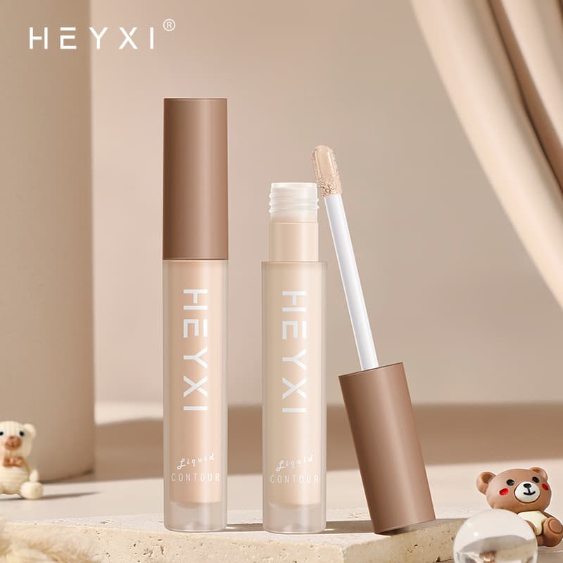 HEYXI Han Yuanxi Waterproof Concealer Foundation Liquid for Covering Spots, Acne Scars, Dark Circles, Long-Lasting, 4ML