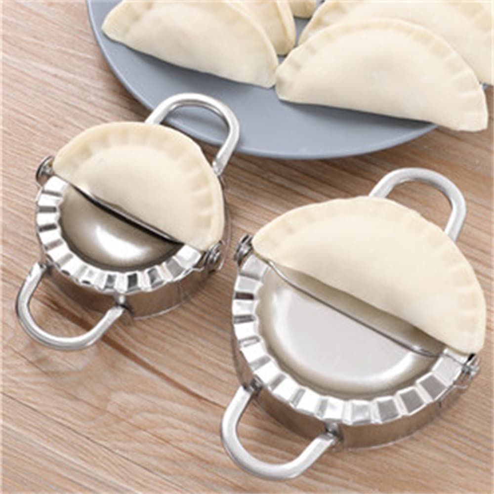 304 Stainless Steel Dumpling Maker Home Press Mold Tool Set for Lazy People