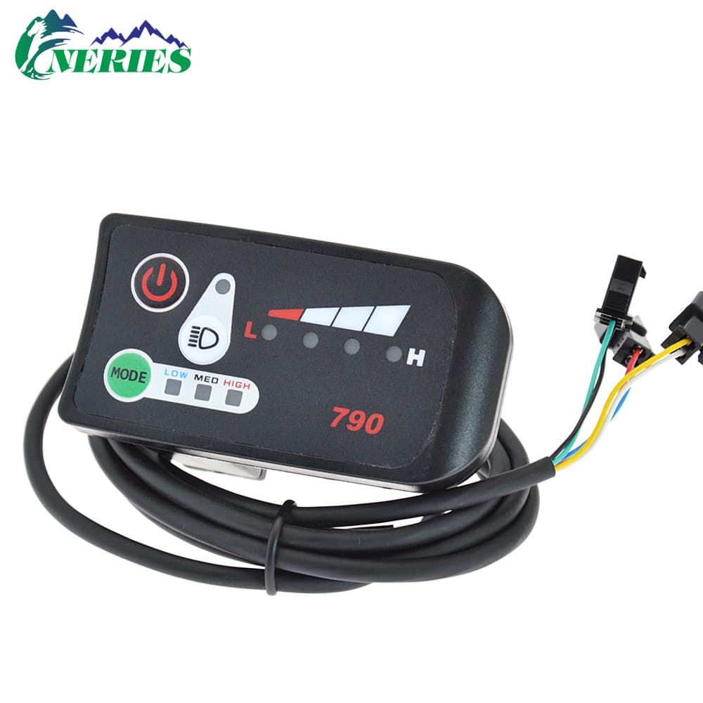 24V36V48V electric bike electric bicycle instrument LED battery level display 6km boost instrument 790 instrument