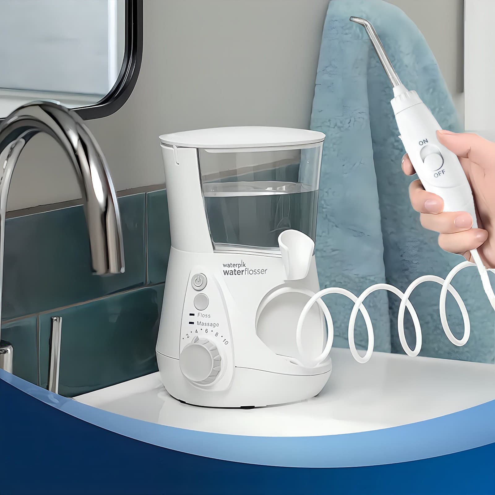 Water Flosser Handle Accessories Water Tube Compatible with WP100