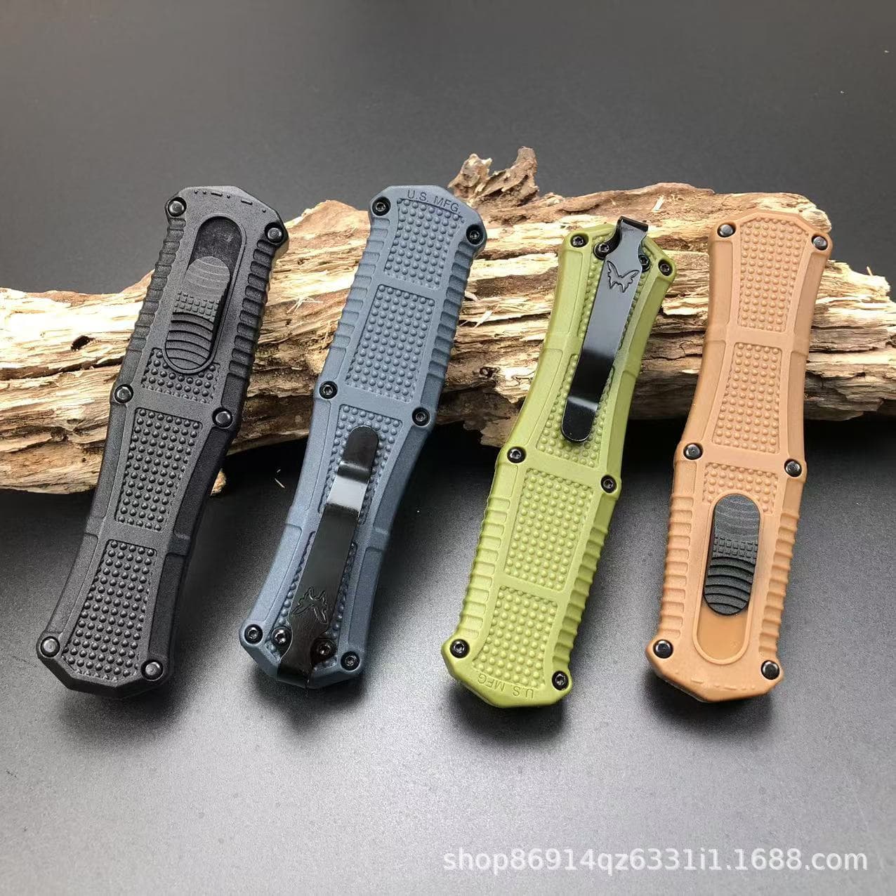 BENCHMADE OTF Knife Outdoor Tactical Automatic Knife Fiberglass Handle