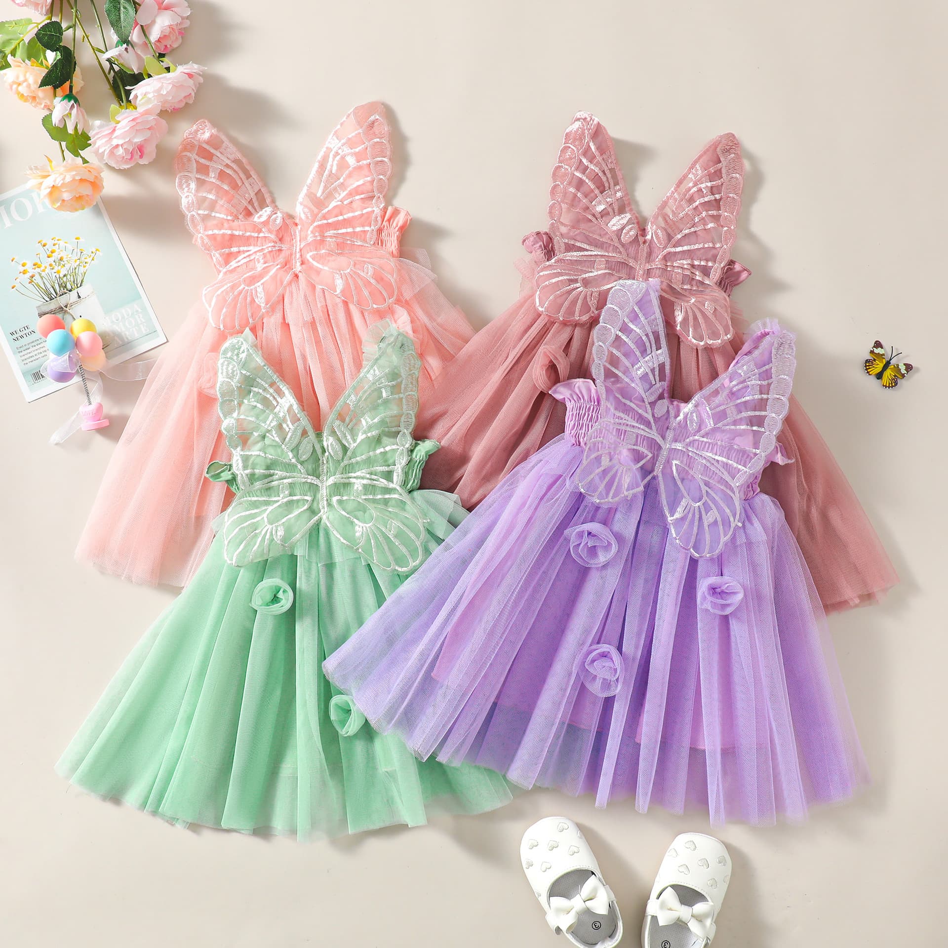 New Style Girls' Dresses, Summer Sundresses, Children's Princess Dresses, Party Dresses, Baby Girl Tutu Skirts
