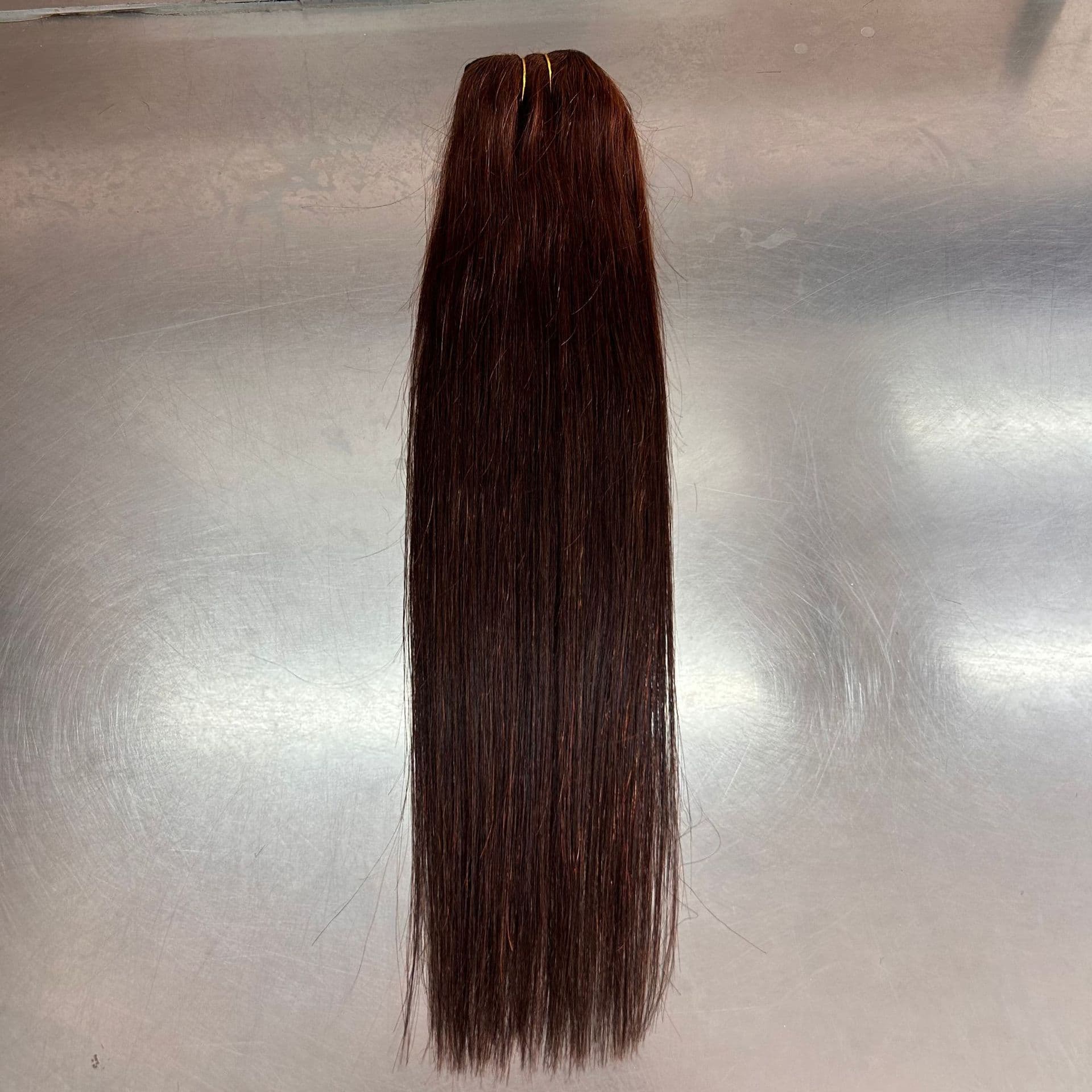 Xuchang Wig Clip In Brown Real Human Hair #4 Color Clip In Hair Straight Real Human Hair Wig