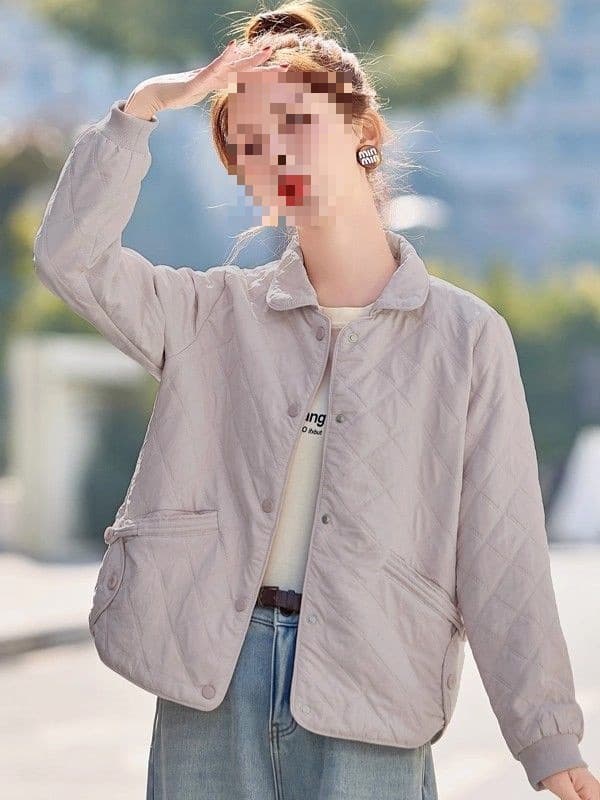 New season style petite young mother's fashionable top, spring and autumn temperament casual versatile jacket.