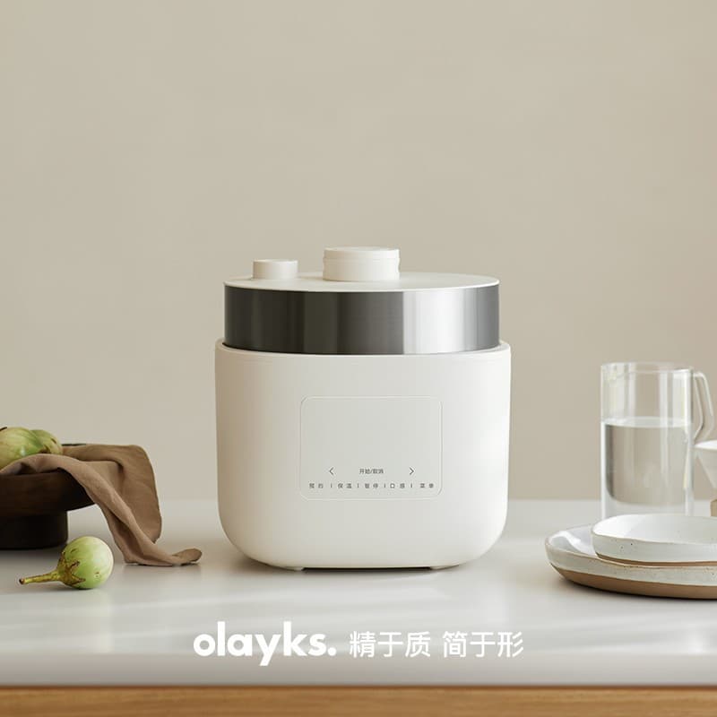 Olayks Instant Non-Coating Smart Variable Pressure Rice Cooker and Electric Pressure Cooker Combo, Multifunctional for Home Use