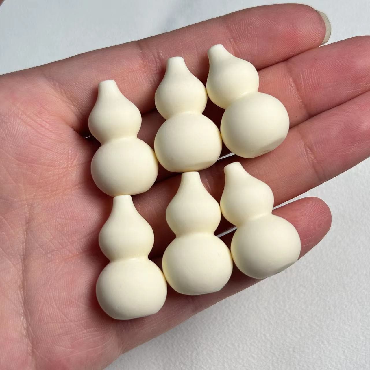 Ivory nut gourd DIY cultural play Buddhist bead accessories ornaments spacer beads bracelet hand-woven bracelet hand string