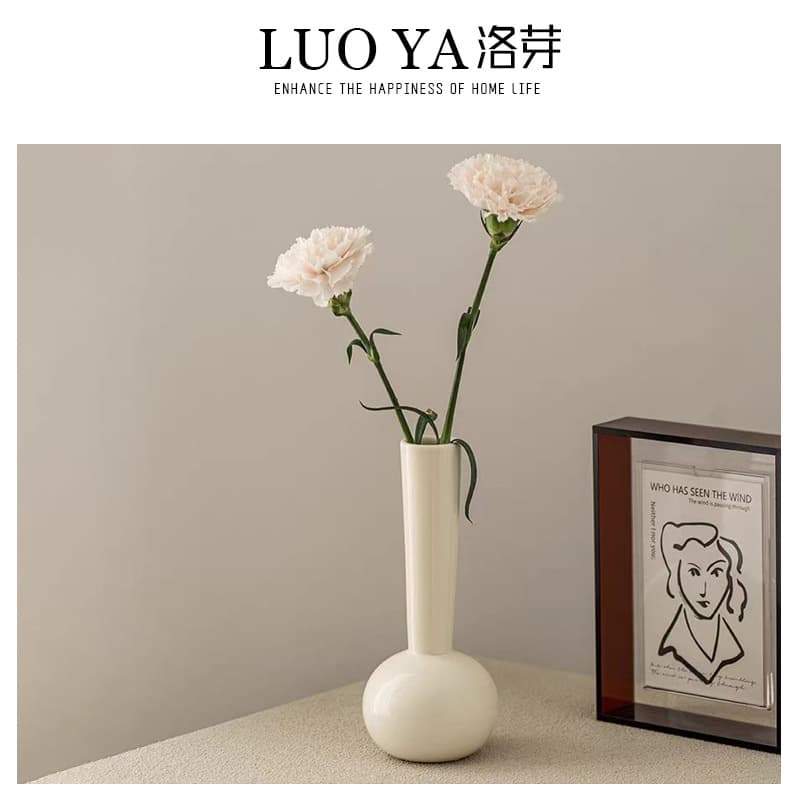 Chinese Zen-style ceramic vases, home decor ornaments, flower arrangements, wine cabinets, dried flower gifts