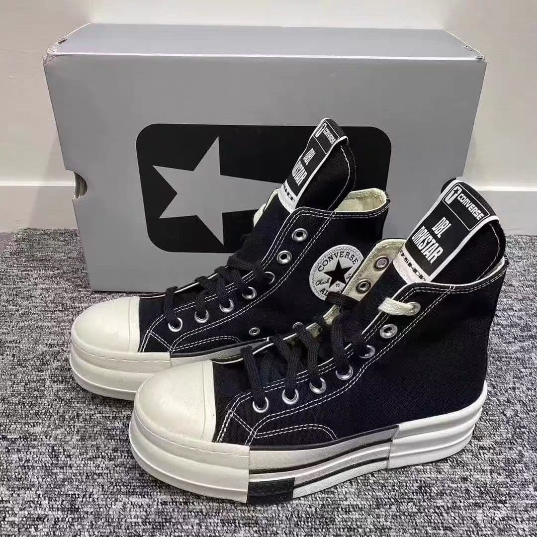 2024 Collaboration Retro Thick-Soled Unisex Shoes, High Version Couple High-Top Canvas Shoes